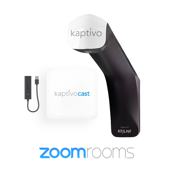 Kaptivo for zoom rooms